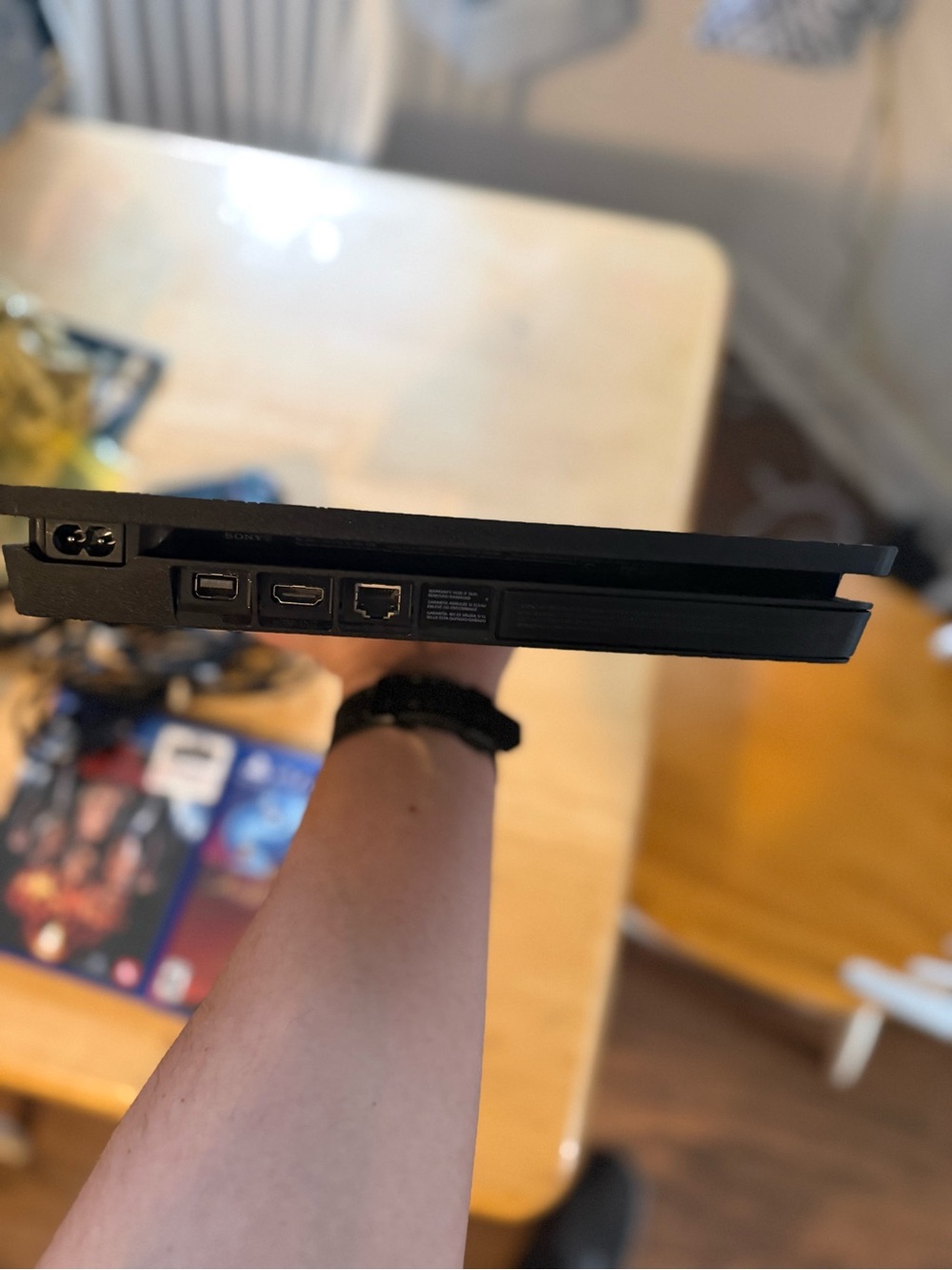 Sony PlayStation 4 PS4 Slim 1TB Console Bundle OEM Controller 2 Games - Picture 14 of 16